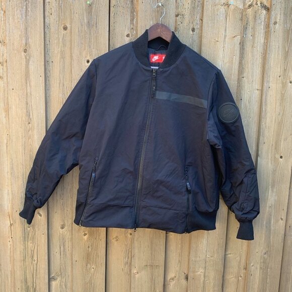 Nike Bomber Jacket XL Black - Picture 1 of 7